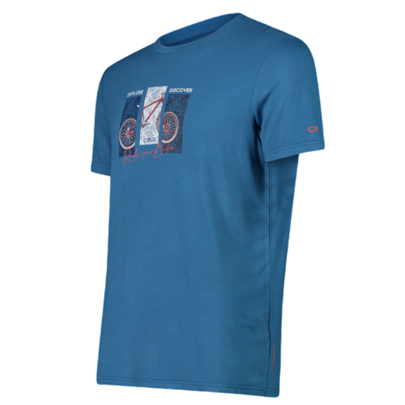 Campagnolo Bamboo Printed T-shirt "Pacific"