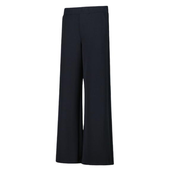 Campagnolo Long Wide-leg Trousers Modal "Black"