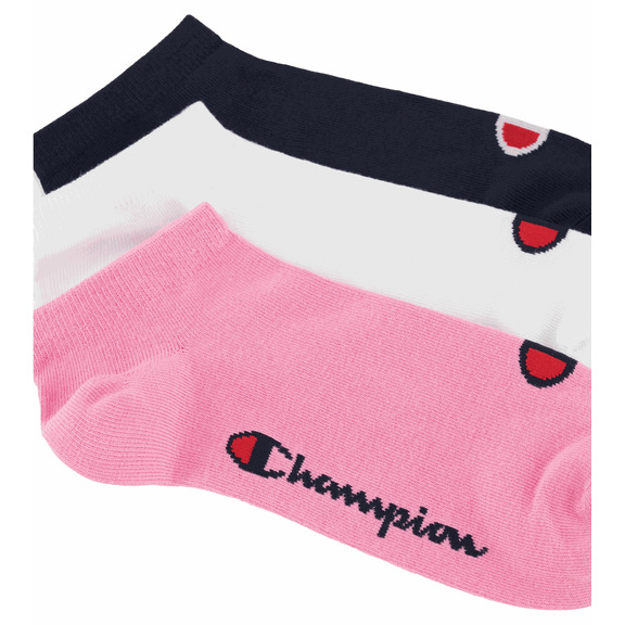 Champion 3 pairs Pack of low socks "Pink"