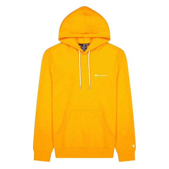 Champion Legacy Drawcord Small Logo Hoodie "Orange"