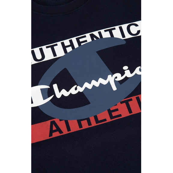 Champion Legacy New York Graphic Print Sweatshirt "Navy"