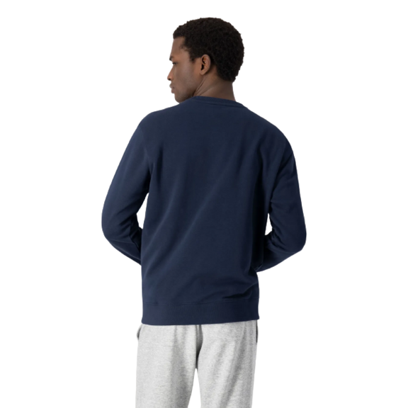 Champion Legacy Small Script Terry Cotton Sweatshirt "Navy"