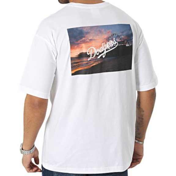 Champion MLB Rochester Cotton L.A Dodgers Tee "White"
