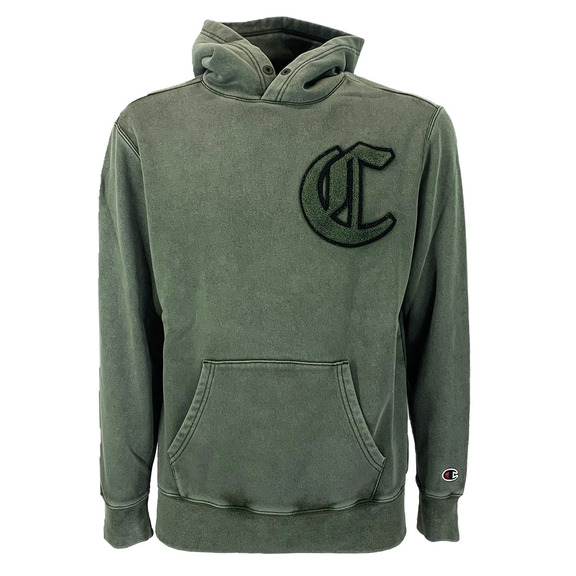Champion Rochester Garment-Dyed Heavy Fleece Hoodie "Olive Green"