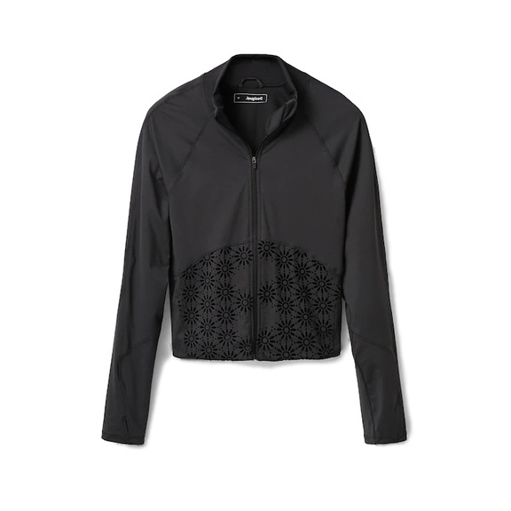 Desigual Flocked Flower Runner Jacket