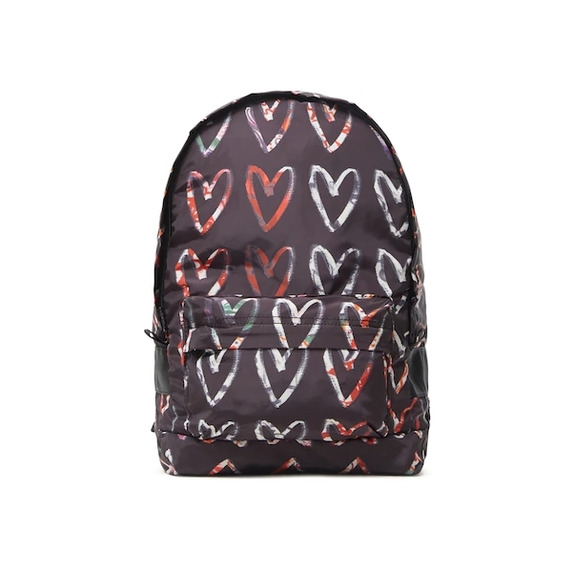 Desigual Foldable Hearts Backpack