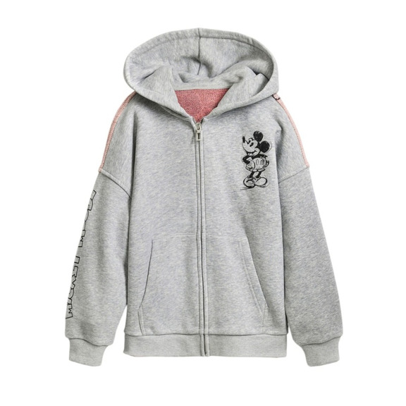 Desigual Hoodie Mickey Mouse "Gray"