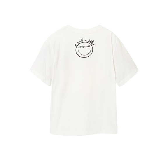 Desigual Junior Orange Smiley® T-Shirt