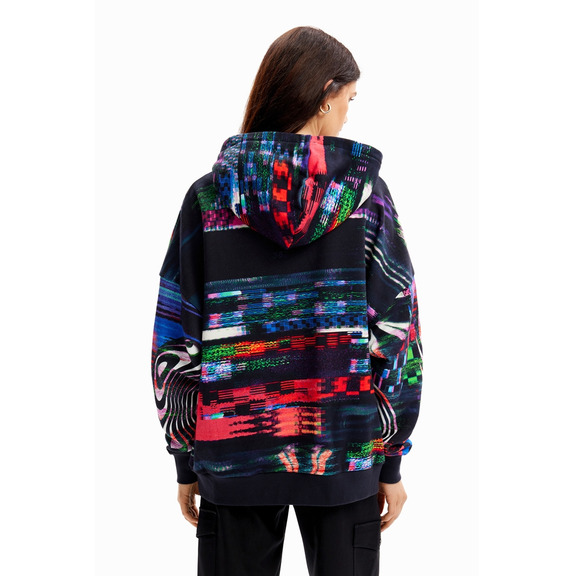 Desigual Oversize Mickey Mouse Sweatshirt "Black"
