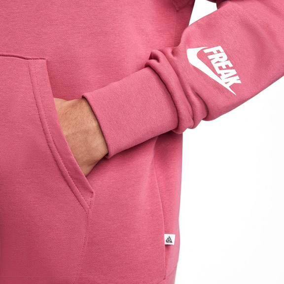 Giannis Pullover Basketball Hoodie "Sweet Beet/Sail"