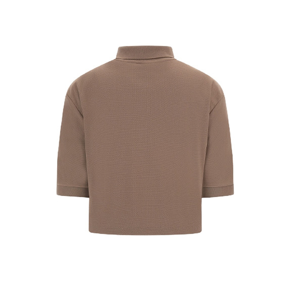 Guess Briana Crop Active Polo "Light Brown"
