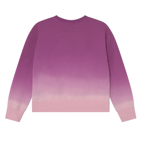 Jordan Girls Jumpman Essentials Boxy Crew Sweater "Hypert Violet"