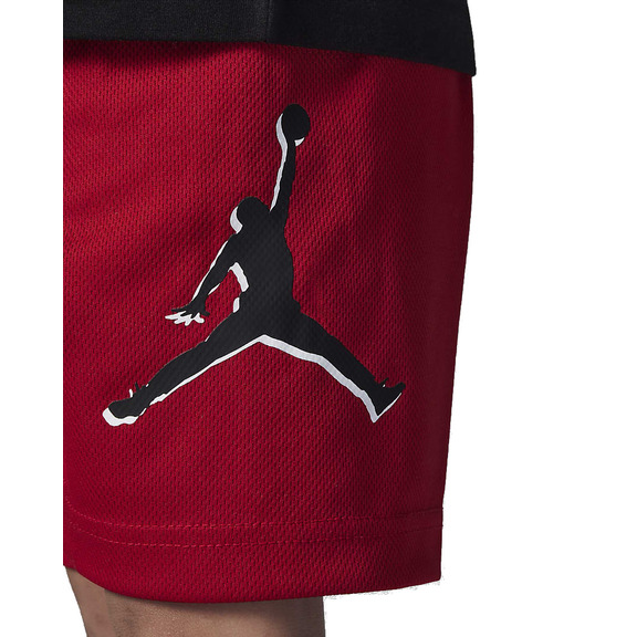 Conjunto Jordan Infants Jumpman Static Tee + Short Mesh Set "Gym Red-Black"