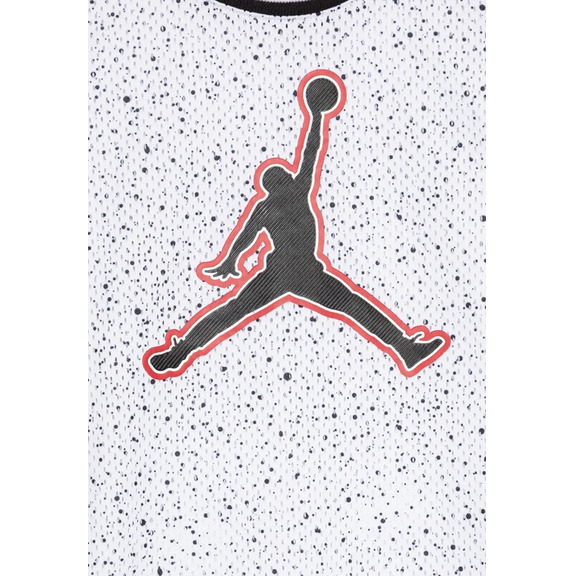 Jordan Kids JBD Play Off Speckle Jersey Tank Top "White"