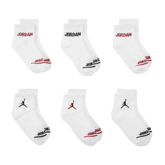 Jordan Kids JHB Legend Ankle 6 PPack "White"