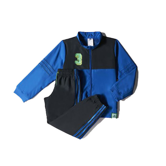 Adidas Chándal Niño Team Woven (royal/negro/verde)