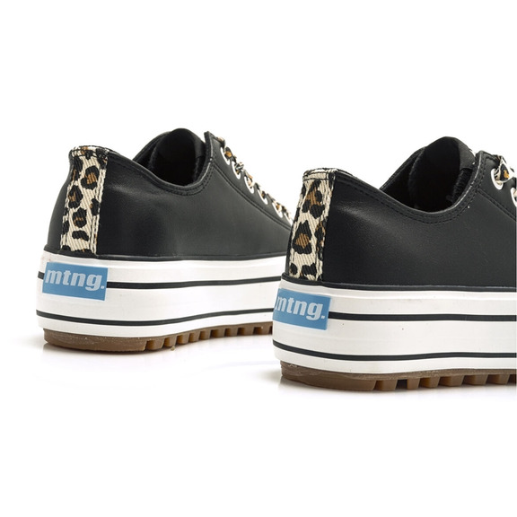 Mustang Sneakers "BIGGER T LOW - Black"