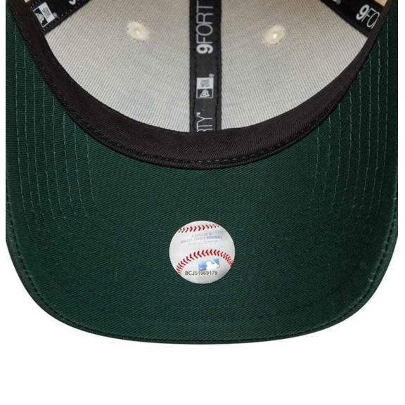 New Era MBL Oakland Athletics Color Block 9FORTY Cap "Light Beige"
