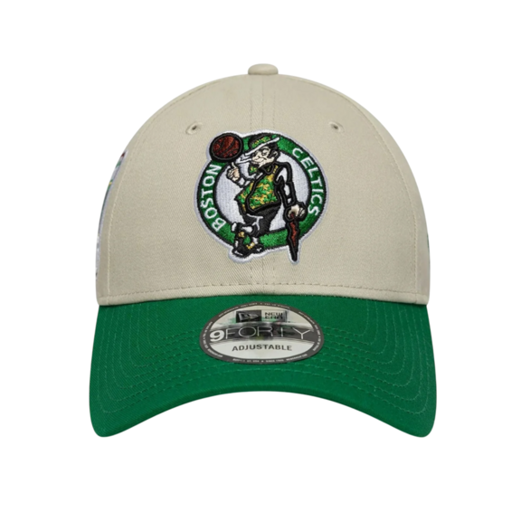 New Era NBA Boston Celtics Contrast Patch 9FORTY Adjustable Cap