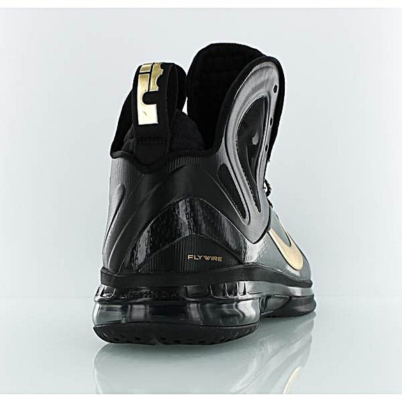 Nike Lebron 9 P.S. Elite "Away" (002/negro/dorado)