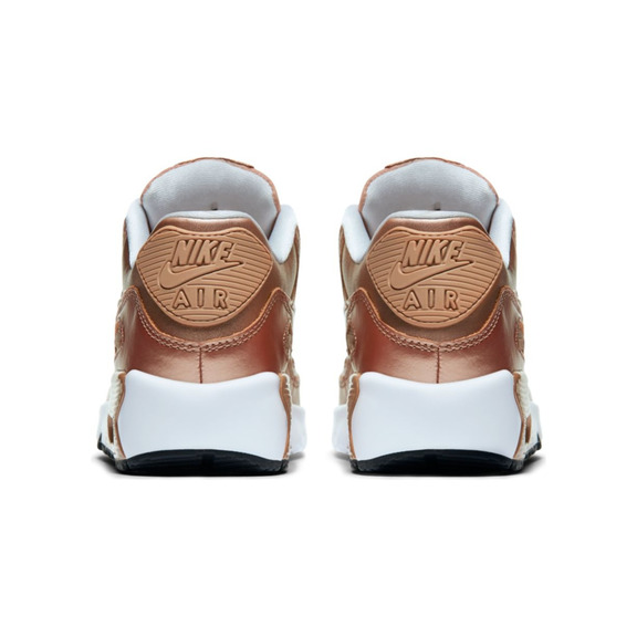 Nike Air Max 90 SE Leather (GS) "Tin Man" (900/metallic red bronze/white)
