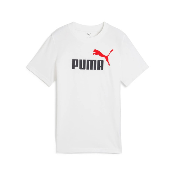 Puma ESS 2 COLOR No.1 Logo Tee B "White"