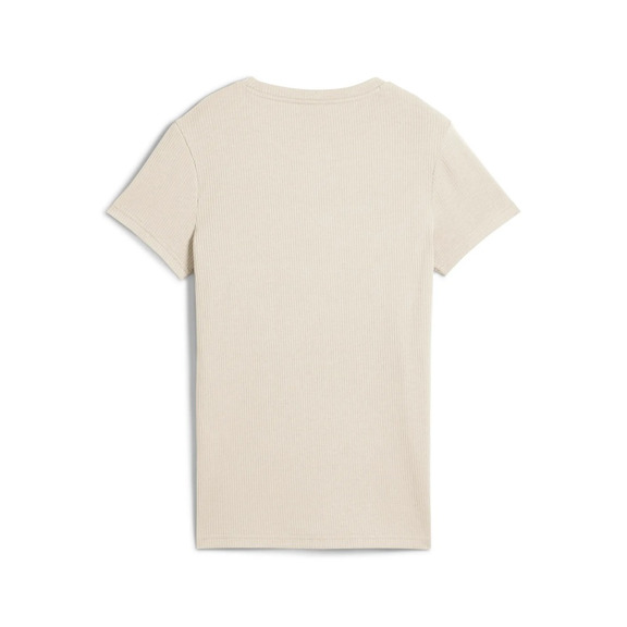 Puma ESS ELEVATED Rib Tee "Alpine Snow"