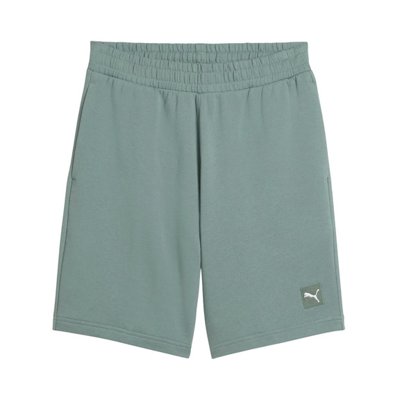 Puma ESS ELEVATED Shorts 9" TR "Green Moon"