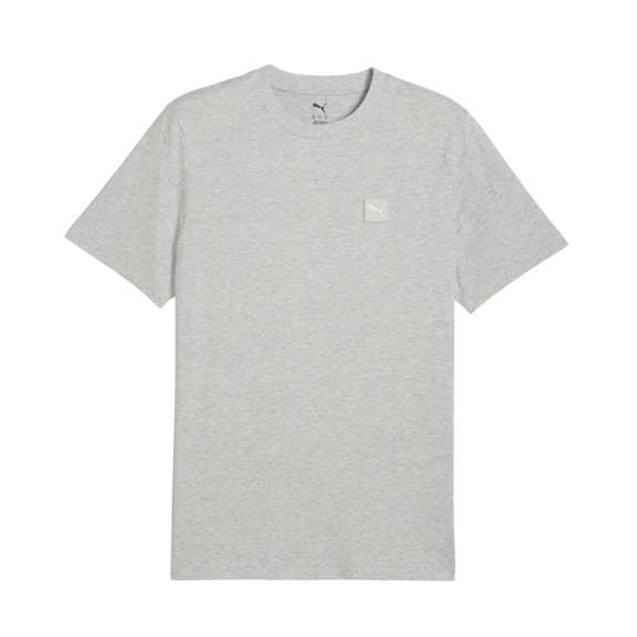 Puma ESS ELEVATED Tee "Light Gray Heather"