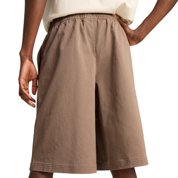 Puma WARDROBE ESS Long Line Relaxed Shorts 11"  "Totally Taupe"