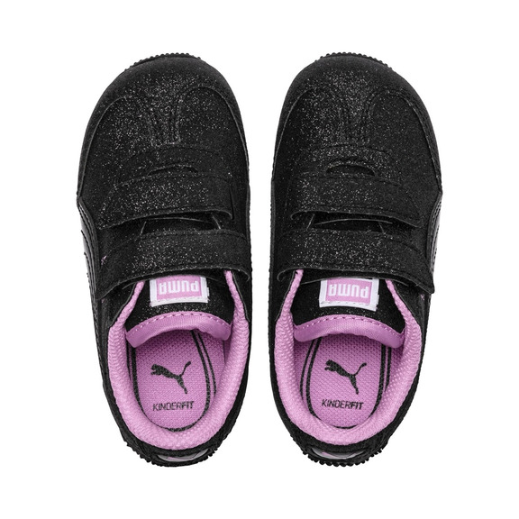 Puma Whirlwind Glitz V Baby Trainers (Orchid/CERULEAN)