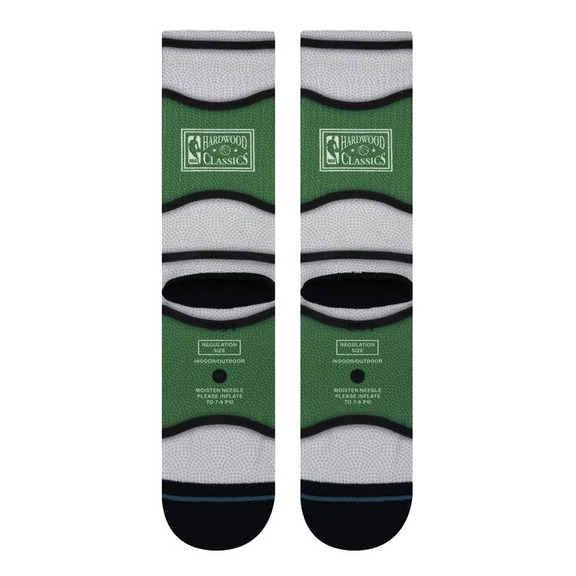 Stance Casual NBA Boston Celtics Mini Ball Hardwood Classic Poly Crew Socks