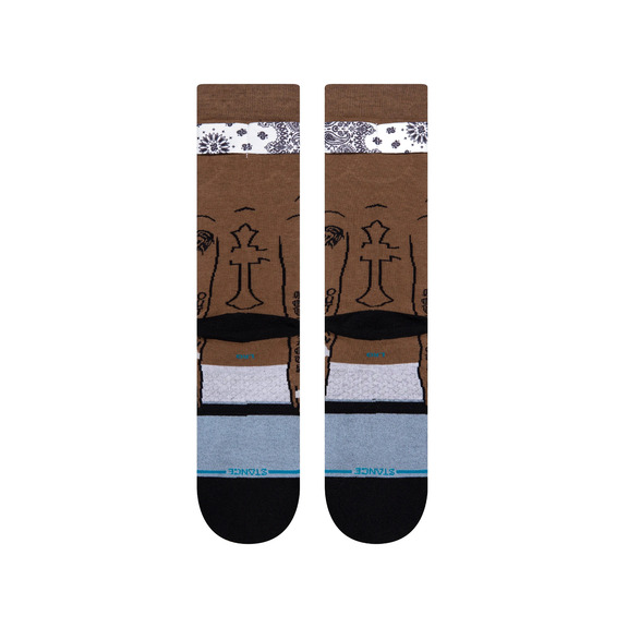 Stance Casual Tupac Resurrected Crew Sock