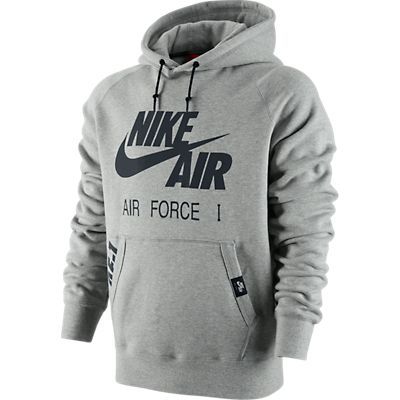 comida por inadvertencia Poner la mesa Sudadera Capucha Nike BB AW77 AF-1 (063/gris/negro)