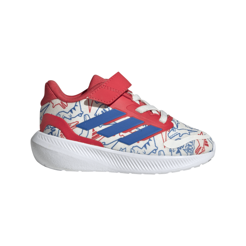Adidas Kids  RUNFALCON DINO  EL I "semi lucid red"