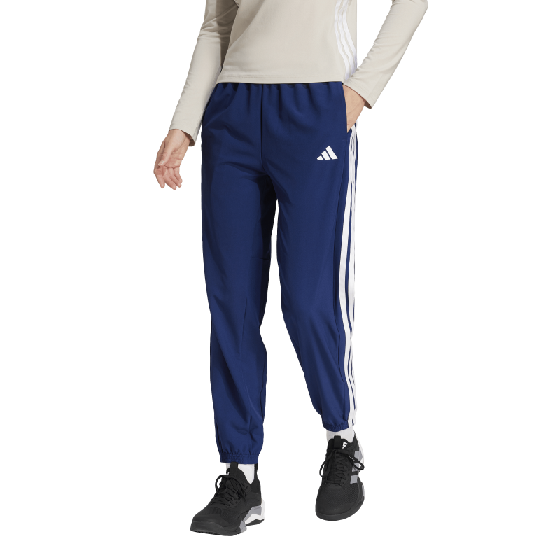 Adidas Train Essentials 3-Stripes Woven Joggers "Blue"