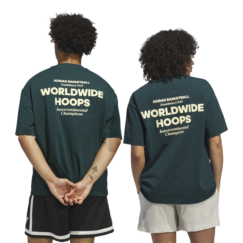 Adidas Worldwide Hoops GFX T-Shirt "Green"