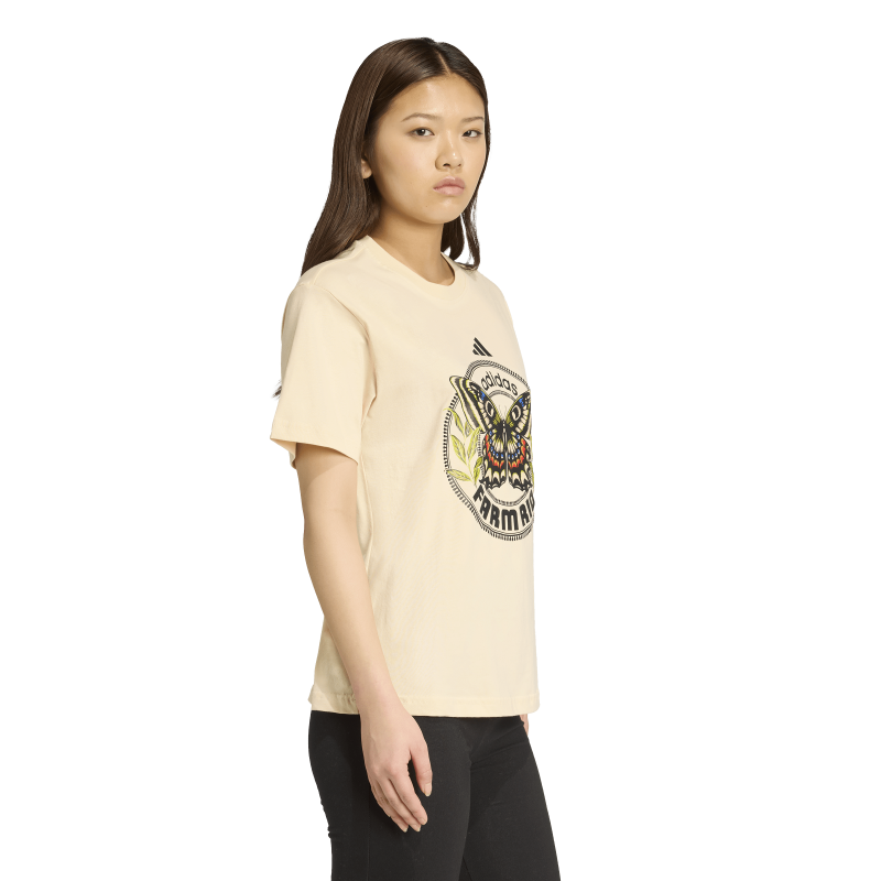 Adidas X FARM Graphic T-Shirt "Beige"