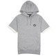 K1X Sudadera Authentic Cropped Hoody (gris)