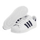 Adidas Superstar II  (blanco/marino)