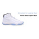 Air Jordan Retro 11 "Legend Blue Columbia" (117/blanco/azul)
