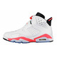 Air Jordan 6 Retro "Infrared" (123/blanco infrared/negro)