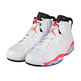 Air Jordan 6 Retro "Infrared" (123/blanco infrared/negro)