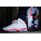 Air Jordan 6 Retro "Infrared" (123/blanco infrared/negro)