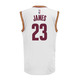 Adidas Camiseta Réplica Lebron James Cavaliers (blanco/burdeos)