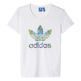 Adidas Originals Camiseta Mujer Bird Logo (blanco/multicolor)