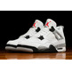 Air Jordan 4 Retro "Cement" (192/white/fire red/black)