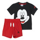 Adidas Disney Conjunto Bebé Mickey Mouse (negro/rojo/blanco)