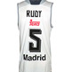 Camiseta Rudy #5# Real Madrid Basket 2015-2016 (blanco/gris)