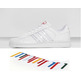 Adidas Superstar 2 IS K (32-35)(blanco/rojo/multicolor)